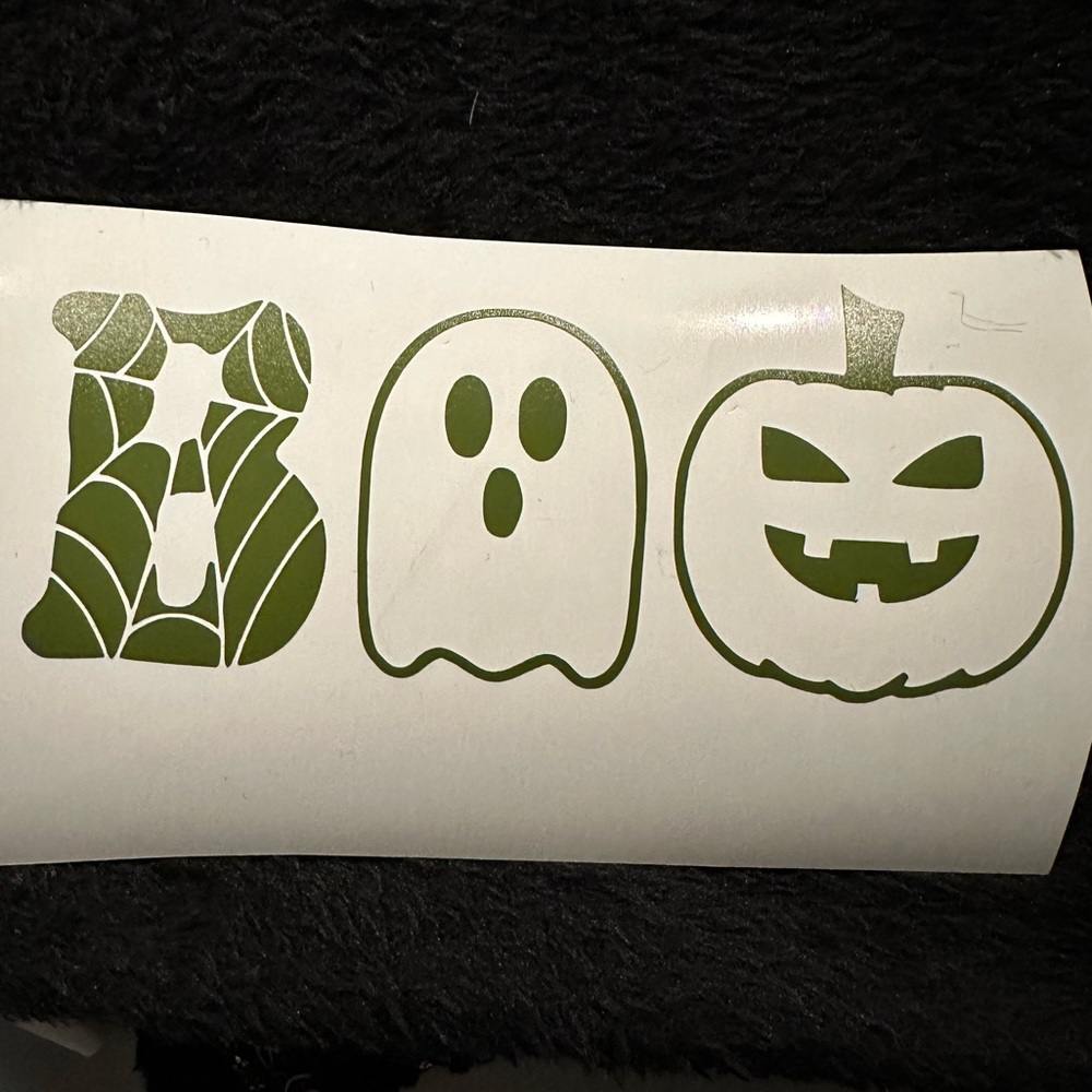 BOO Decal Sticker 👻